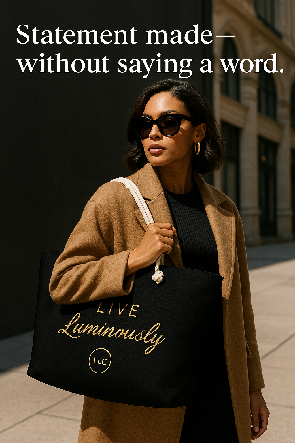 Live Luminously – Signature Edition in Black & Gold - Sun to Escape