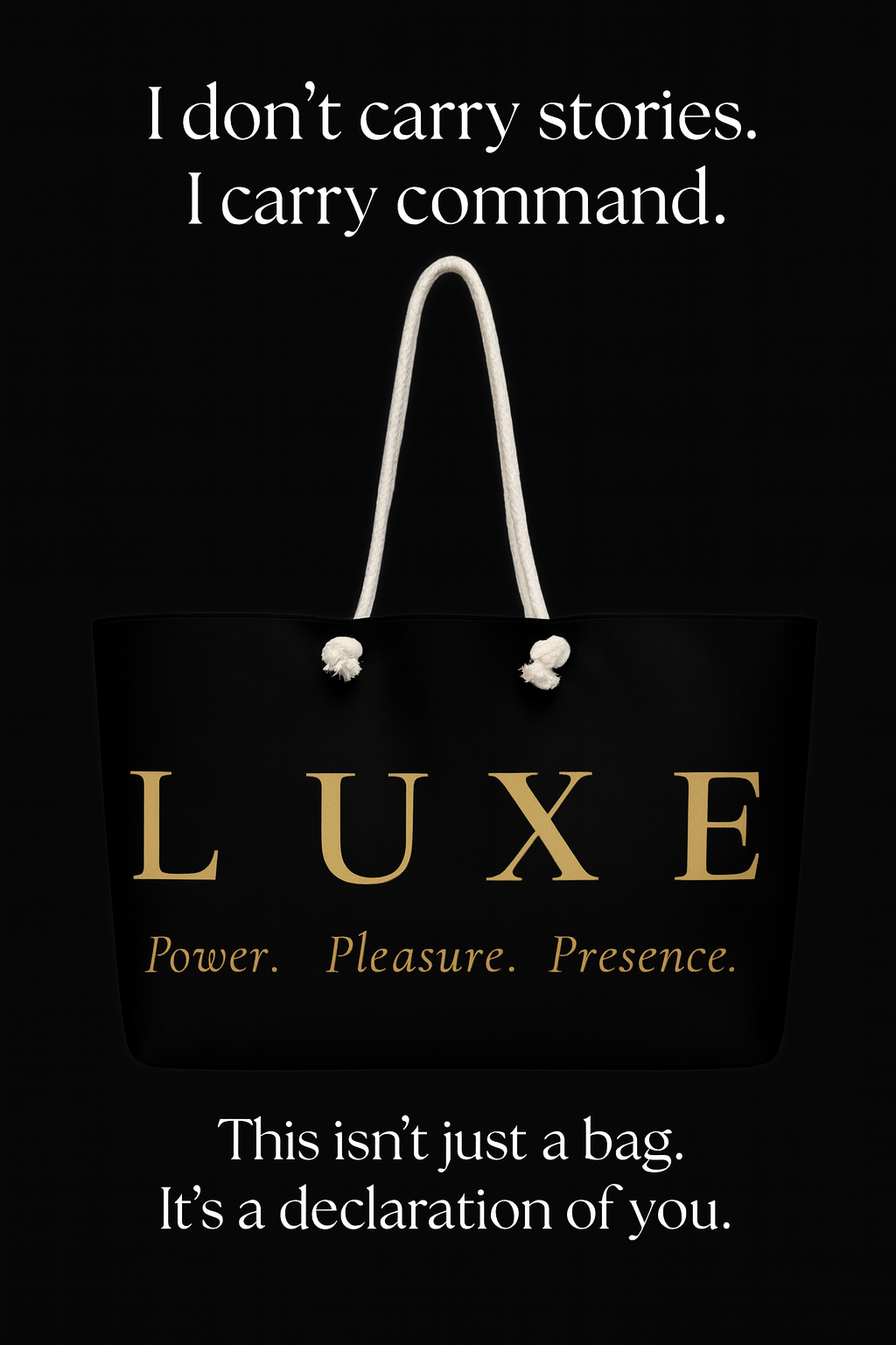 LUXE Edition Weekender Bag - Sun to Escape