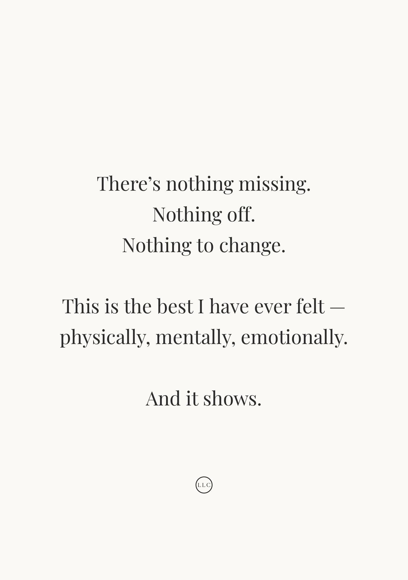 07 This is My Luxe Body — The Private Pages