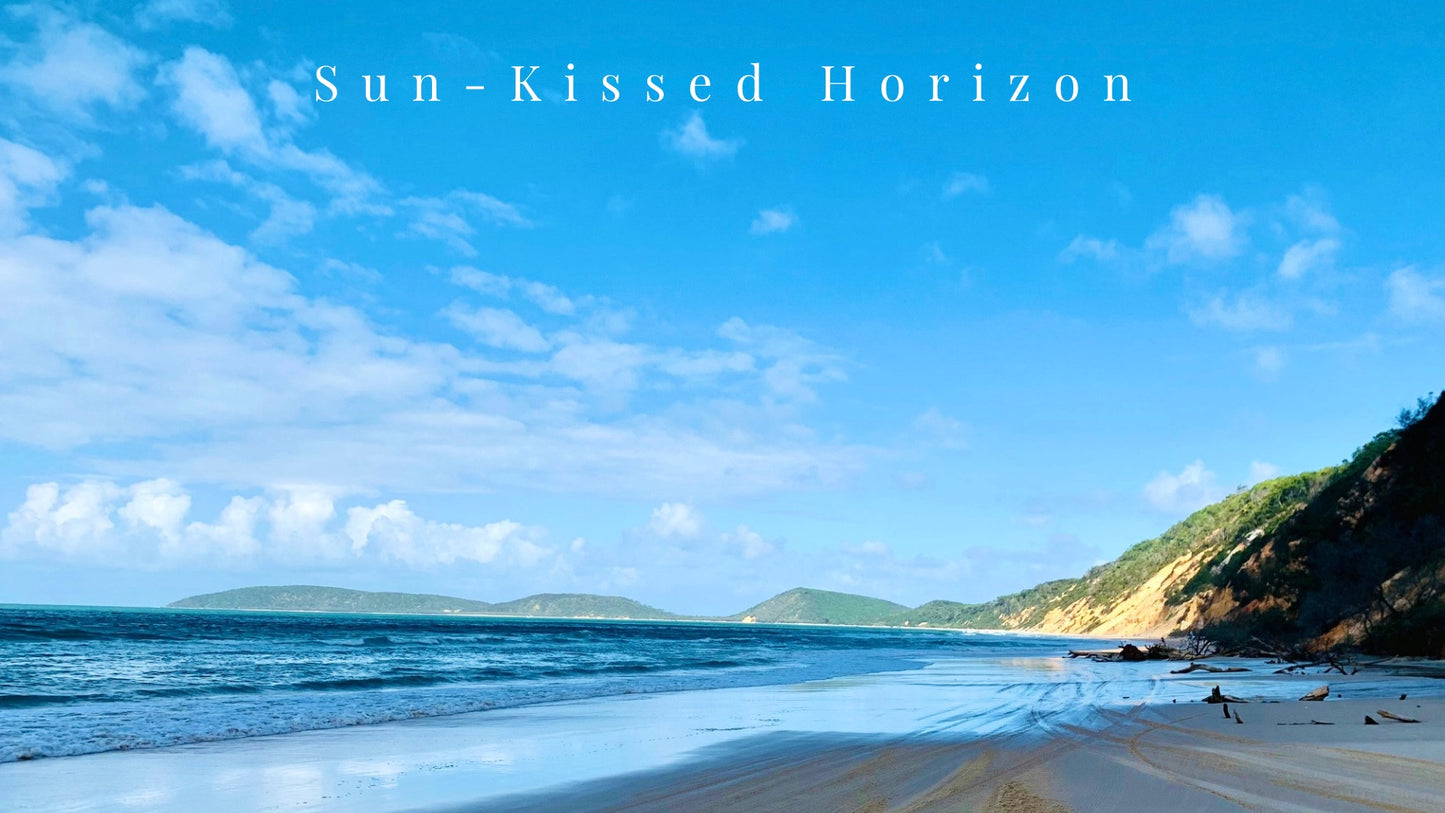 Sun-Kissed Horizon — Digital Art Edition