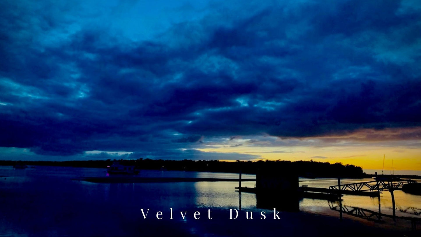 Velvet Dusk — Digital Art Edition
