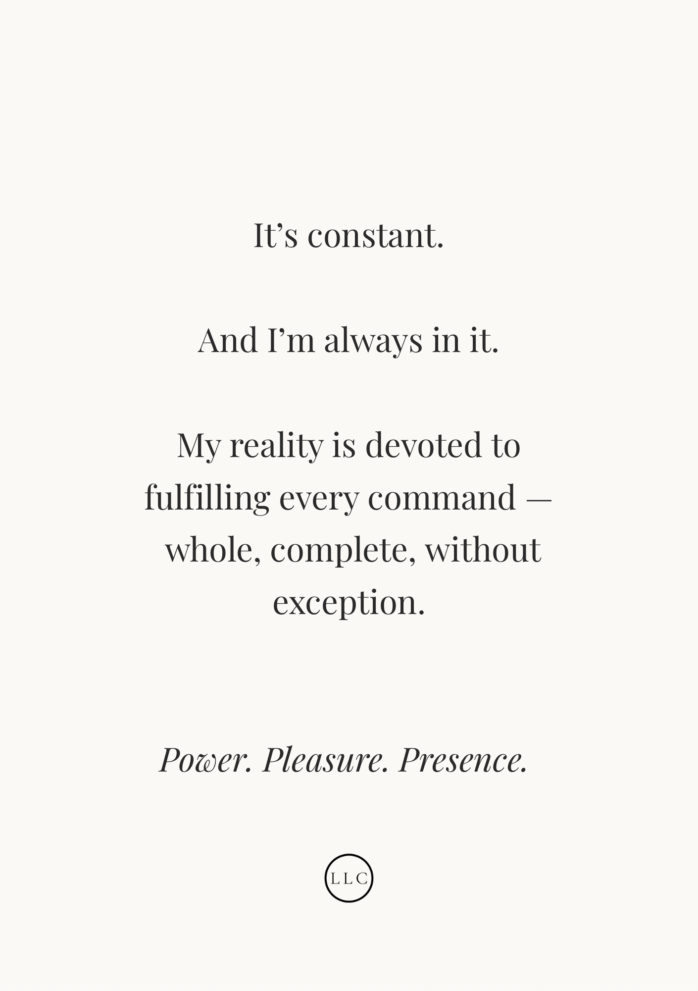 11 I Am Where It Happens — The Private Pages