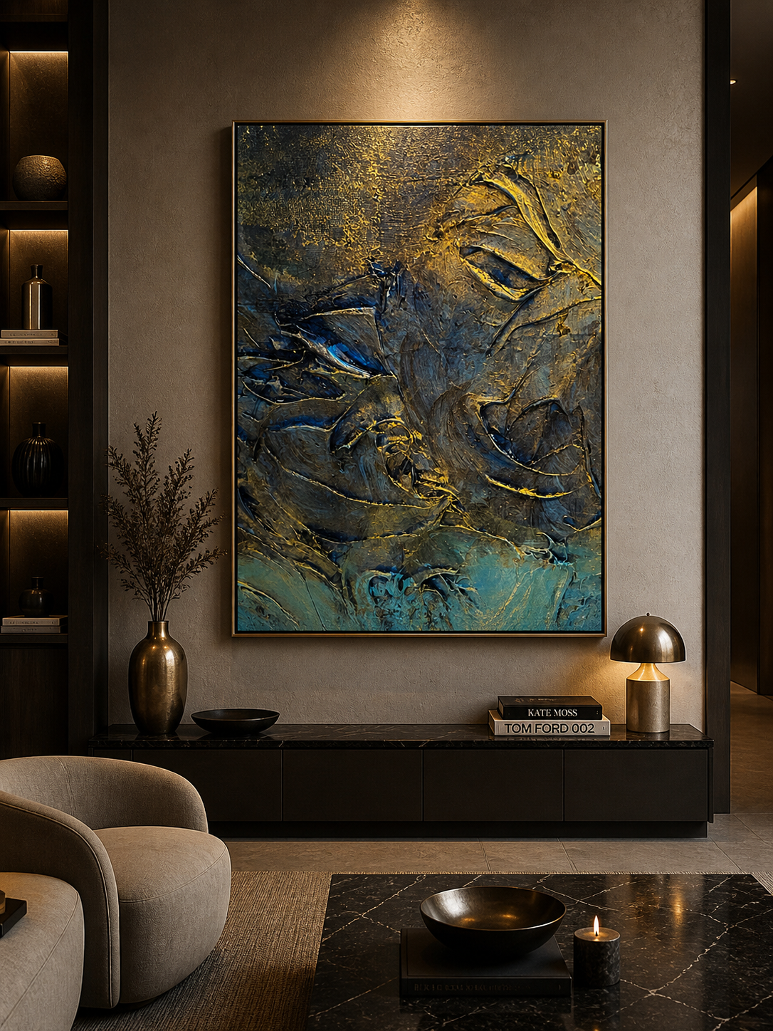 Molten Memory — Luxe Edition Abstract Print