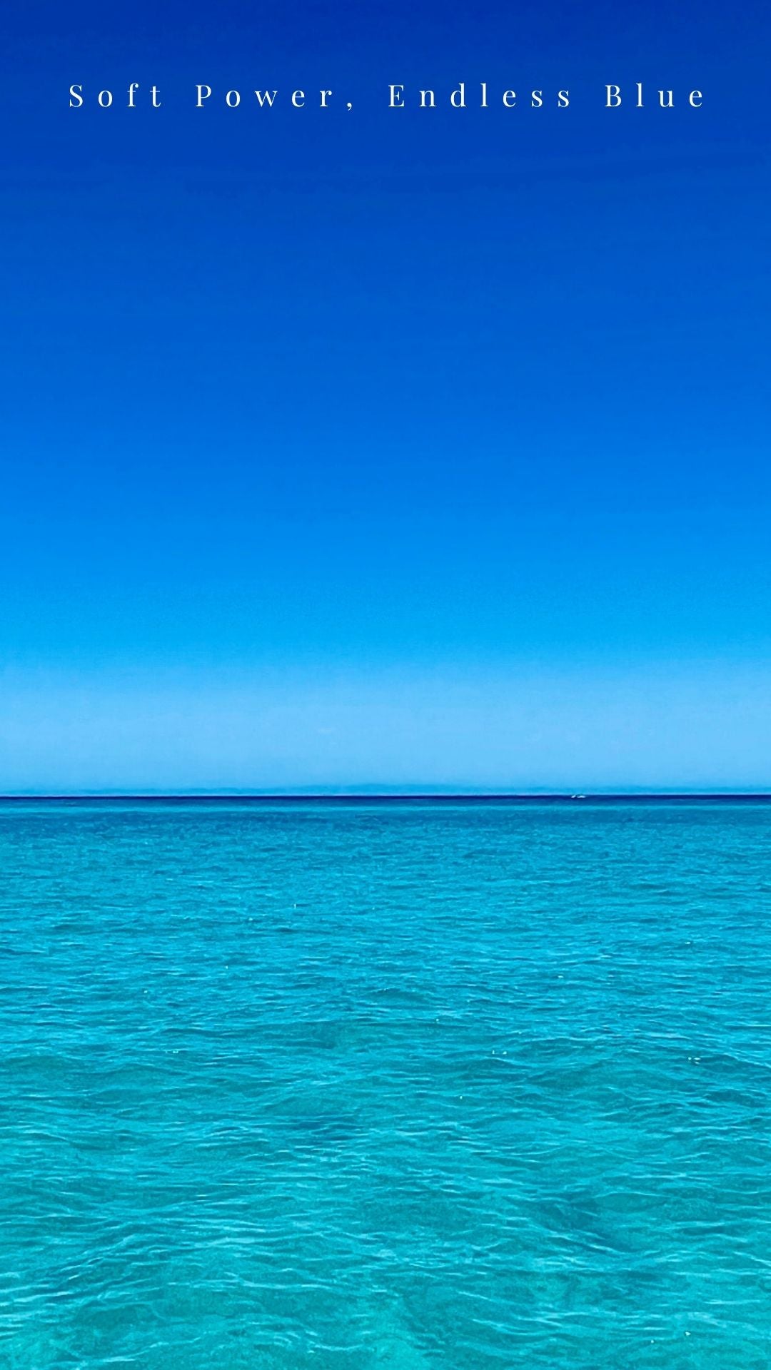 Soft Power, Endless Blue — Digital Art Edition