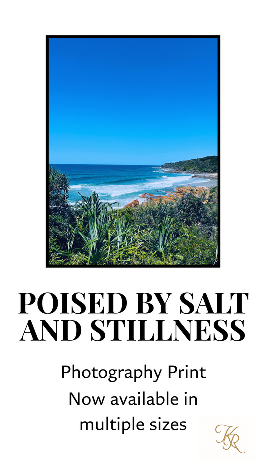 Poised by Salt & Stillness