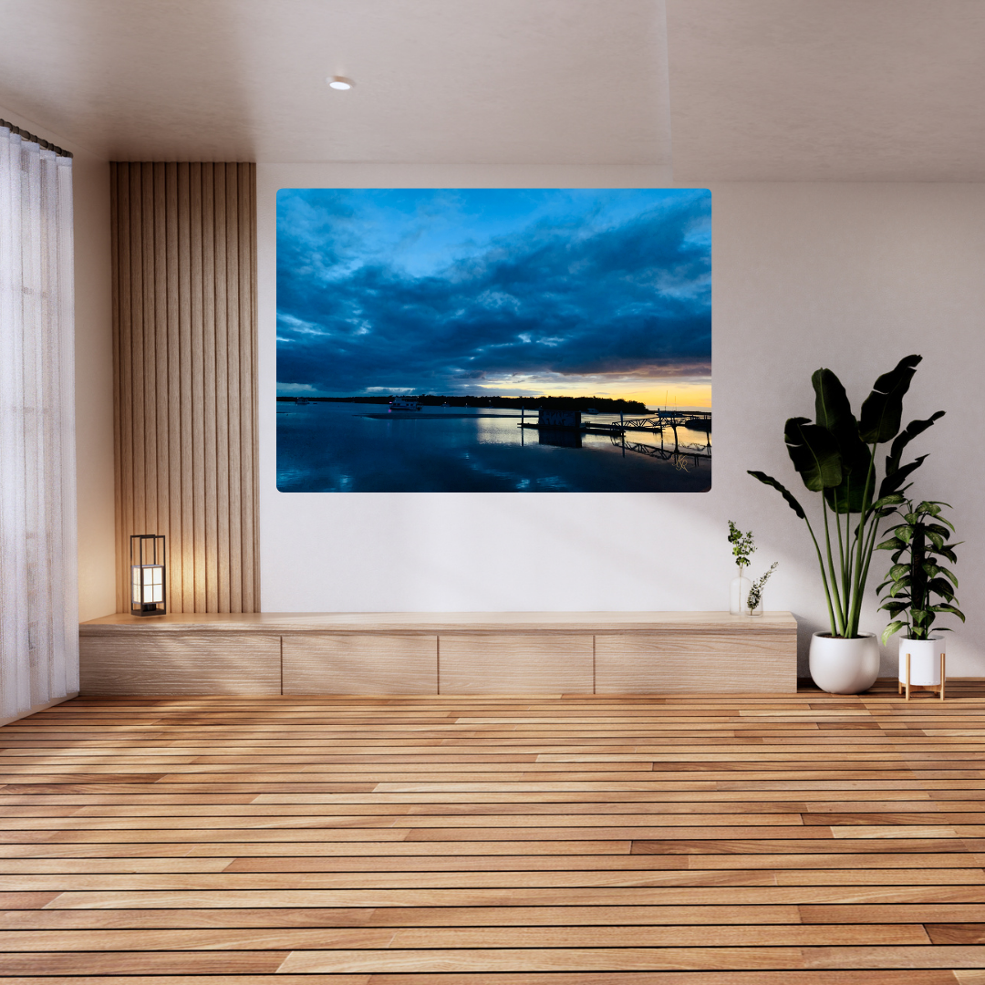 Velvet Dusk — Digital Art Edition