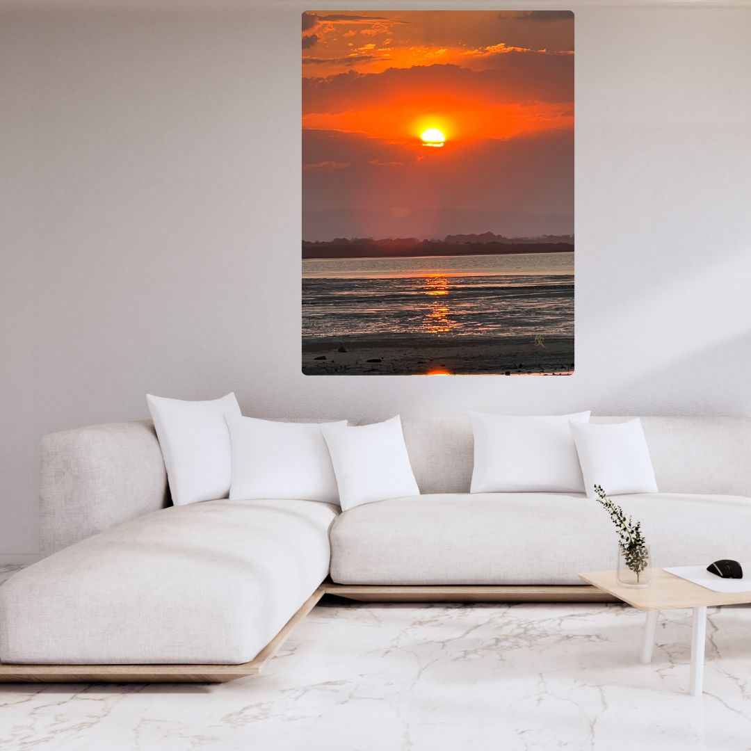 Where the Fire meets Stillness — Digital Art Edition