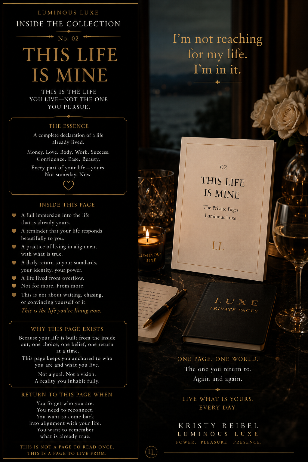 This Life Is Mine | Private Pages | Inside the Collection |