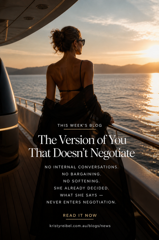 The Version of You That Doesn’t Negotiate