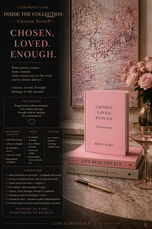 Inside the Collection — Chosen. Loved. Enough.