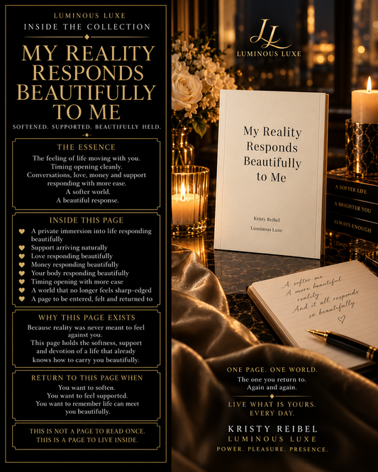 My Reality Responds Beautifully to Me | Inside the Collection