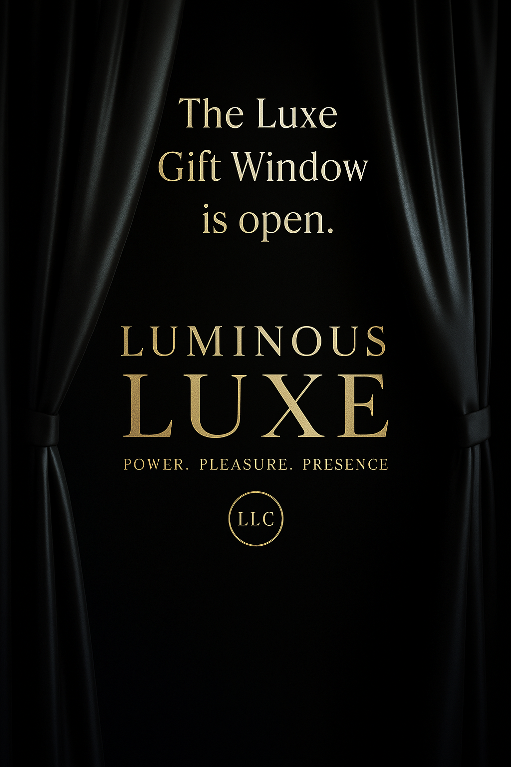 The Luxe Gift Window is open