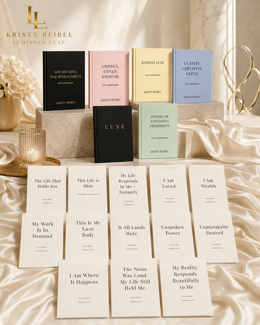 Why the Luminous Luxe Journals Are Complete — And Why Private Pages Came Next