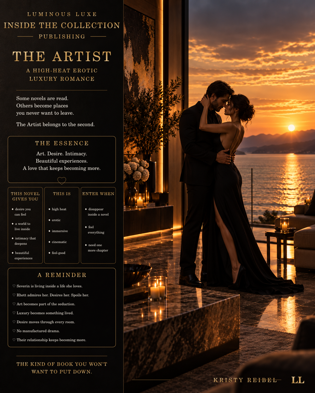 THE ARTIST | A New Novel from Luminous Luxe Publishing