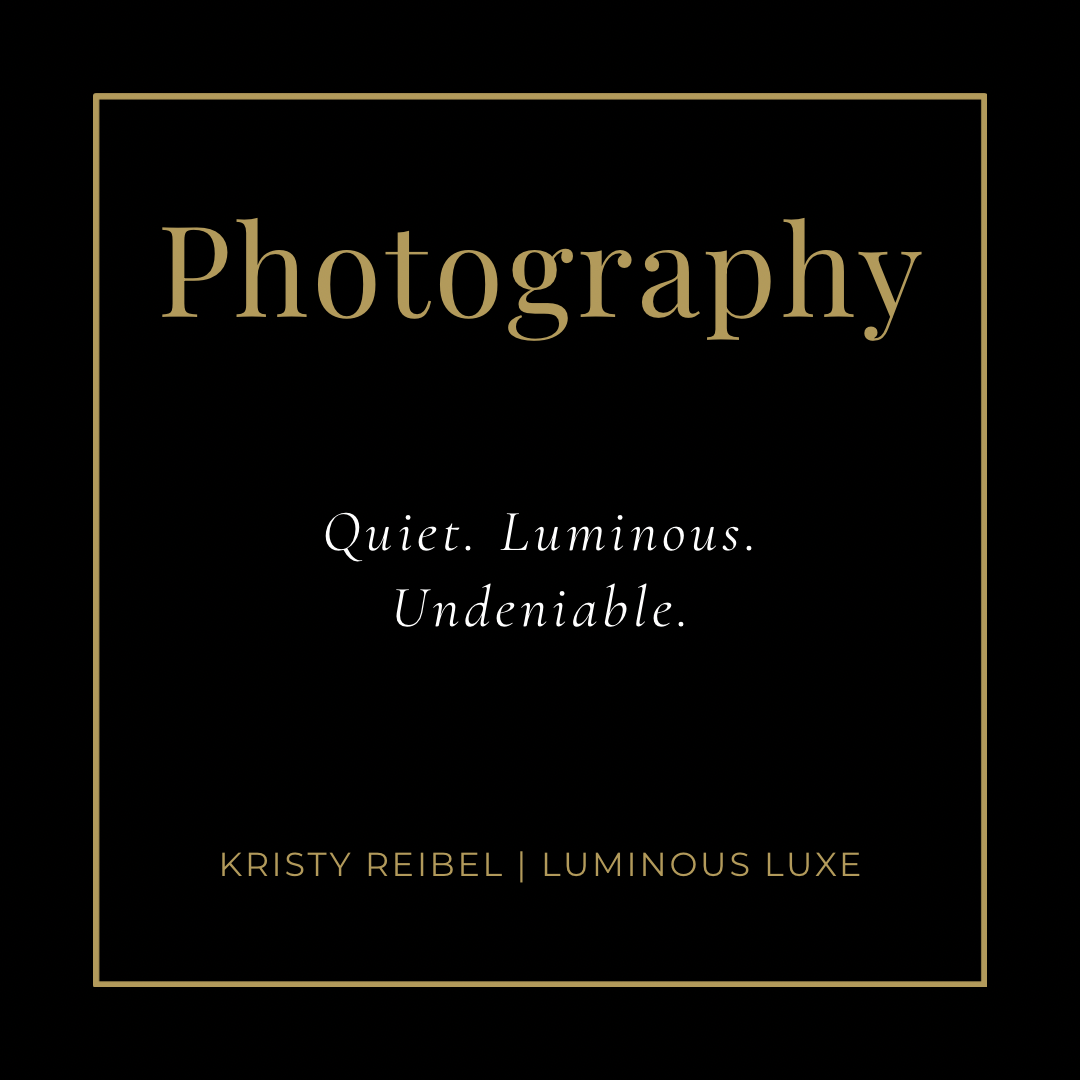 Photography — Quiet. Luminous. Undeniable.