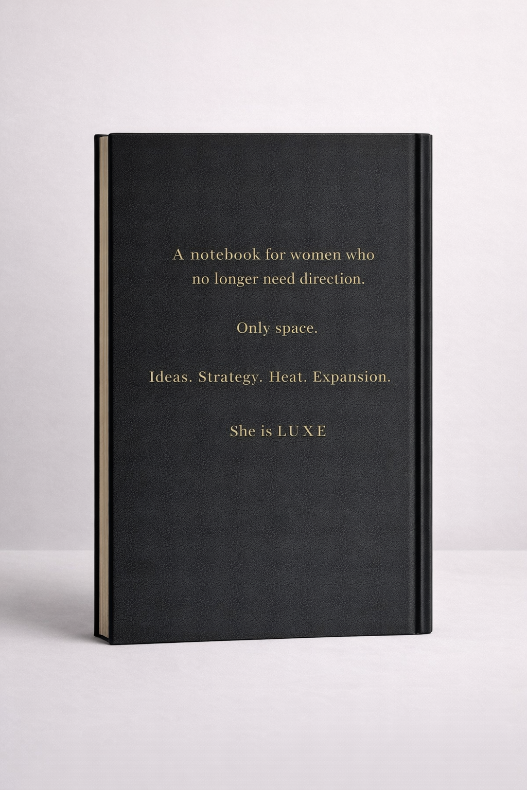 LUXE — The Luminous Luxe Notebook