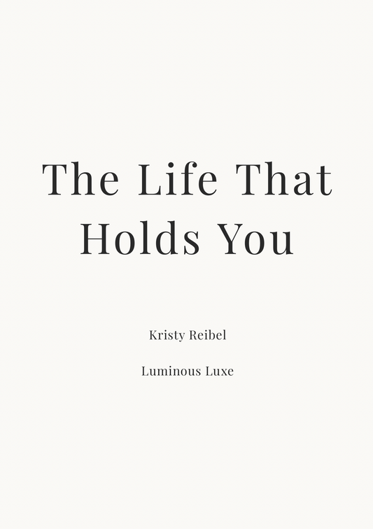 01 The Life That Holds You — The Private Pages