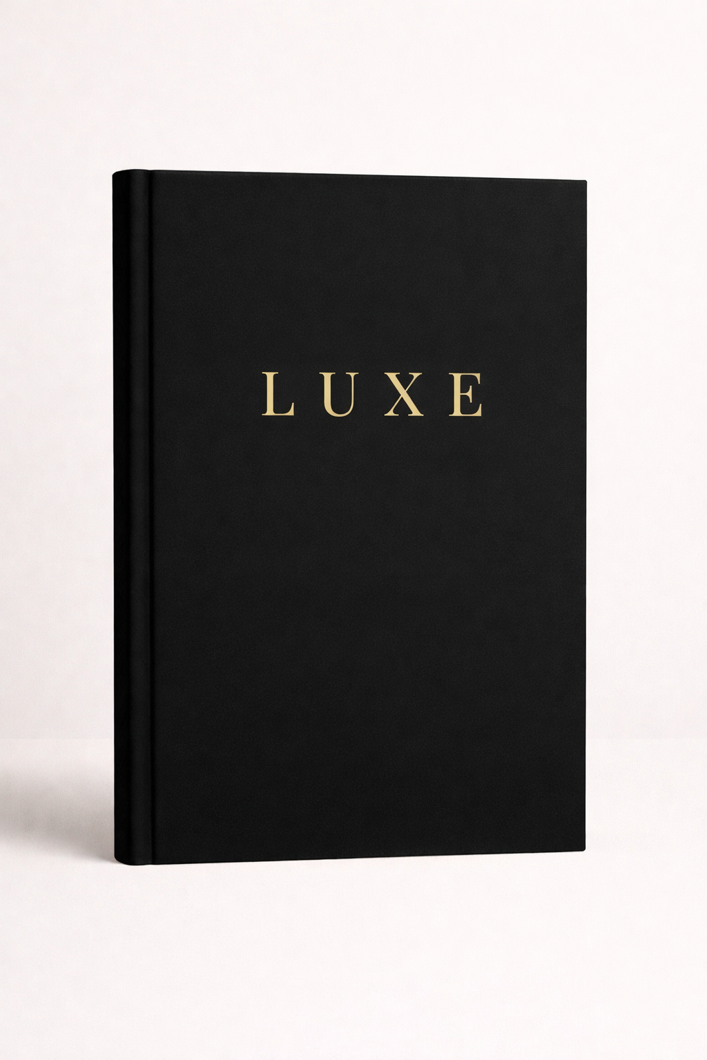 LUXE — The Luminous Luxe Notebook