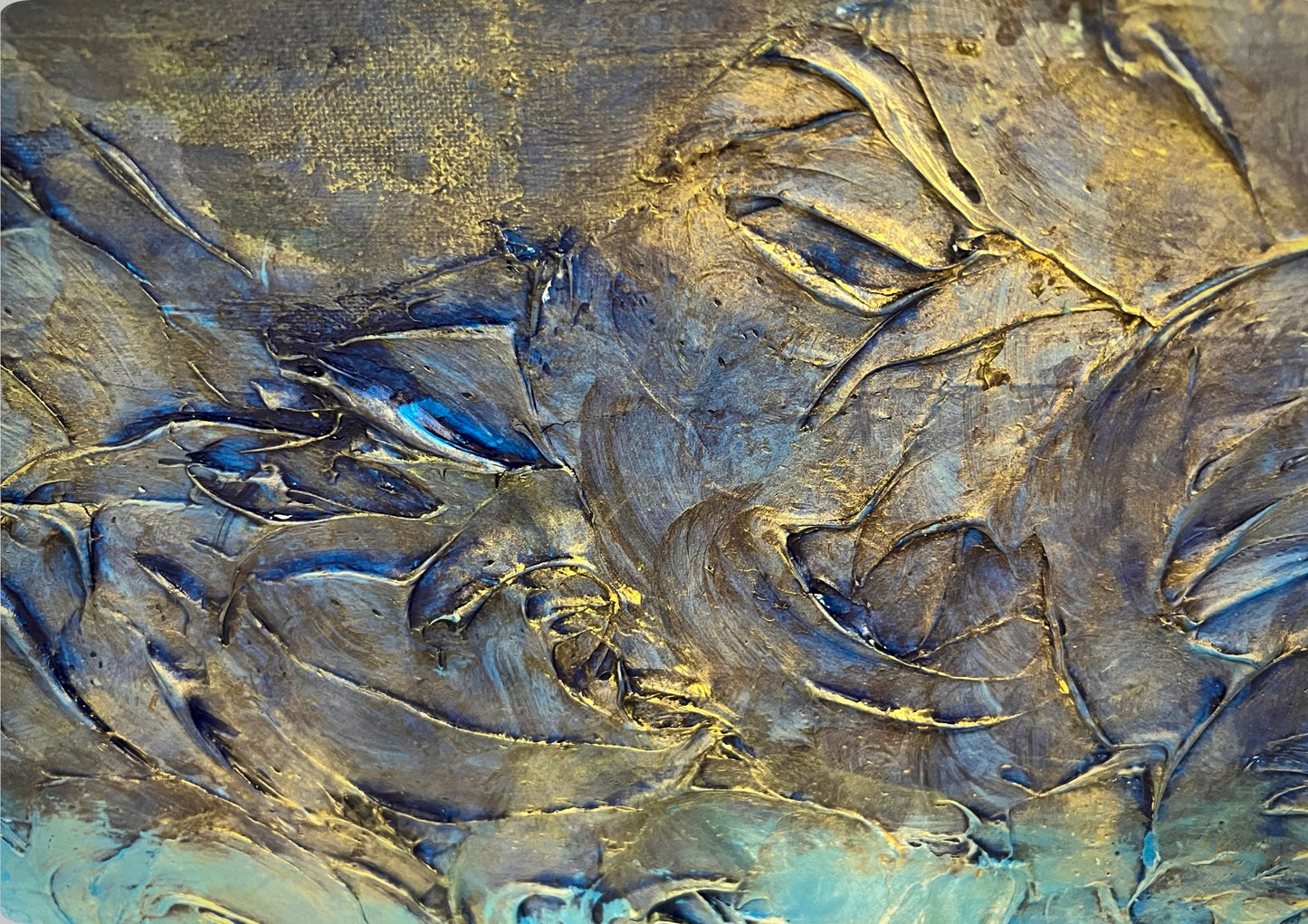 Molten Memory — Luxe Edition Abstract Print