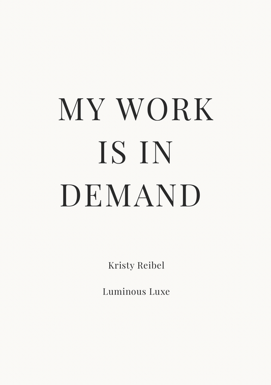06 My Work is in Demand — The Private Pages