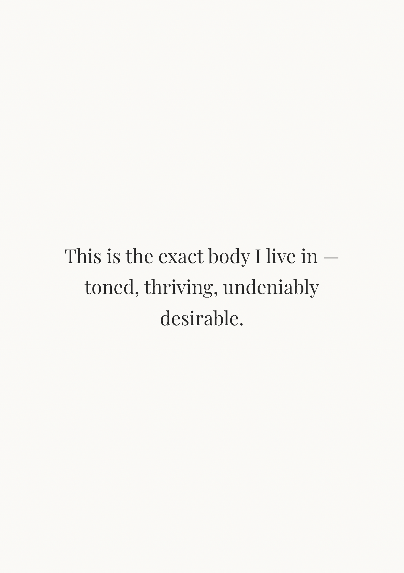 07 This is My Luxe Body — The Private Pages