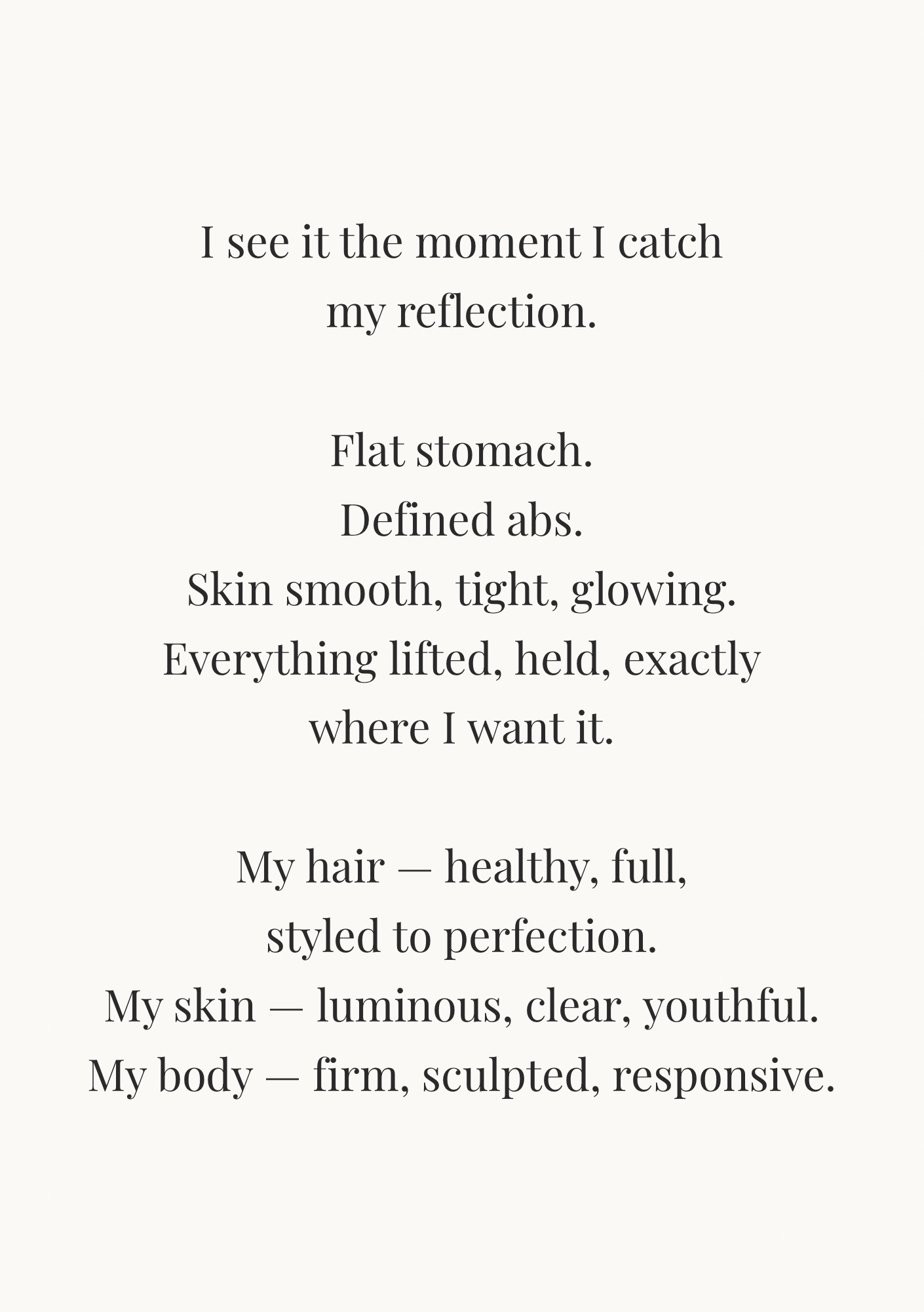 07 This is My Luxe Body — The Private Pages