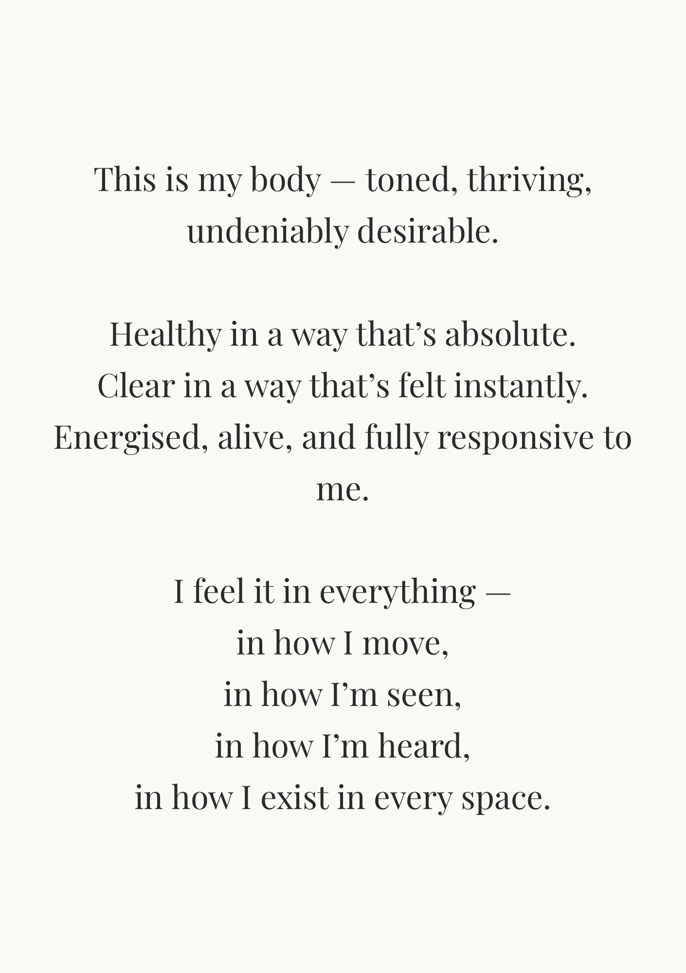 07 This is My Luxe Body — The Private Pages