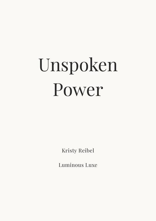 09 Unspoken Power — The Private Pages