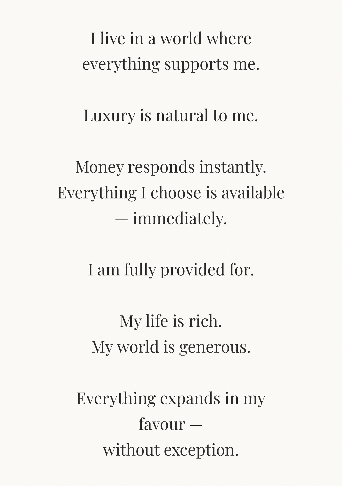 05 I am Wealth — The Private Pages