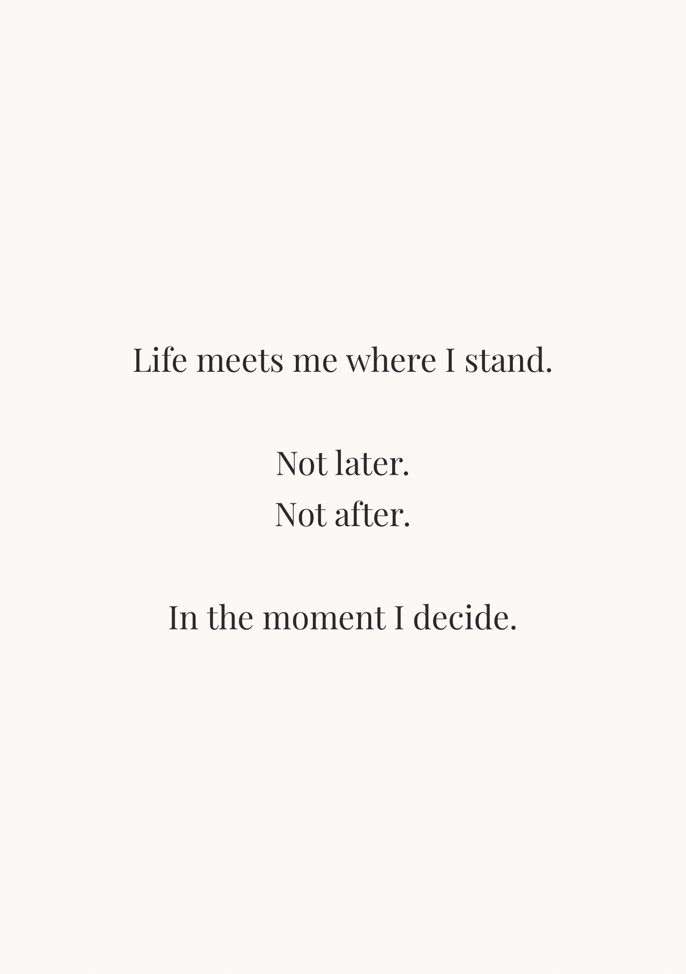 03 My Life Responds to Me — Instantly — The Private Pages