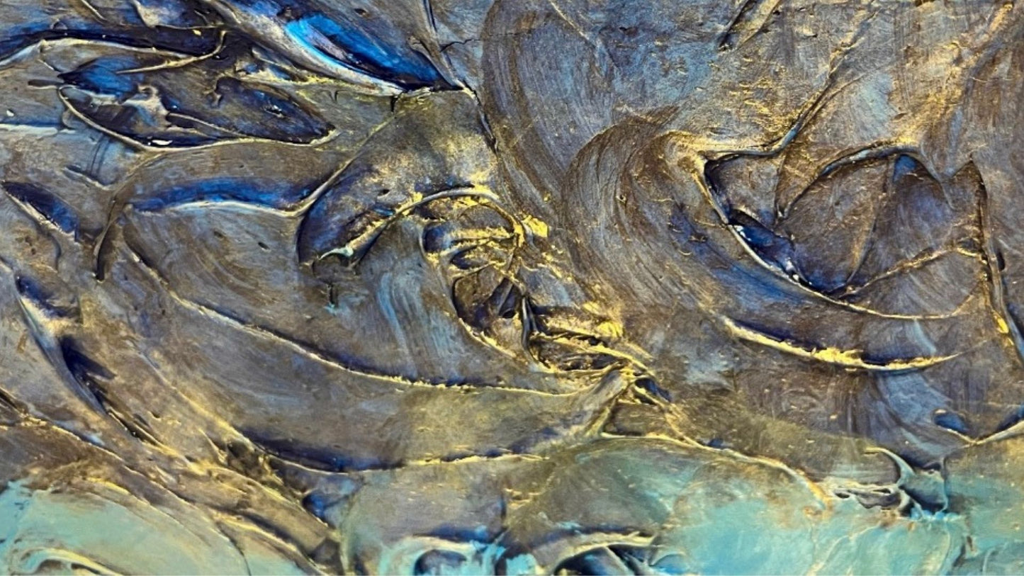 Molten Memory — Luxe Edition Abstract Print