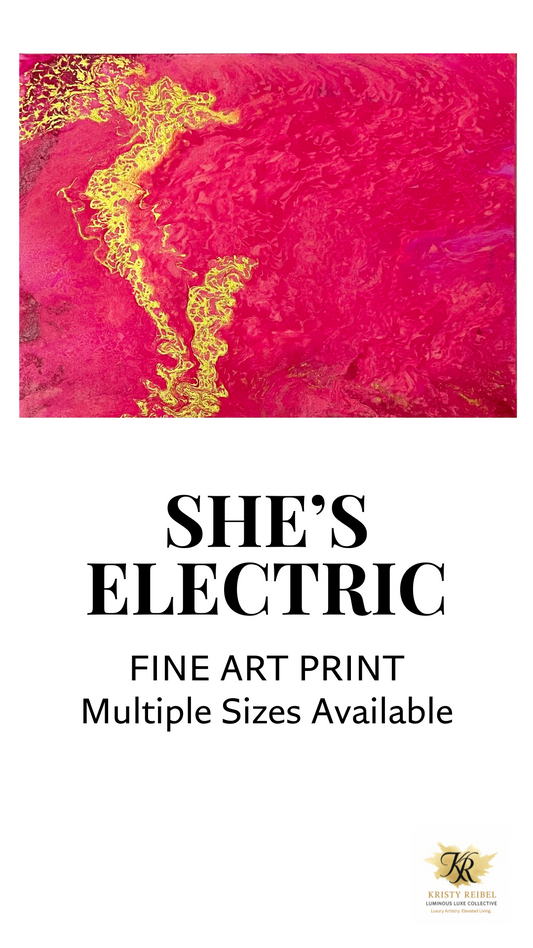 She’s Electric - Fine Art Print
