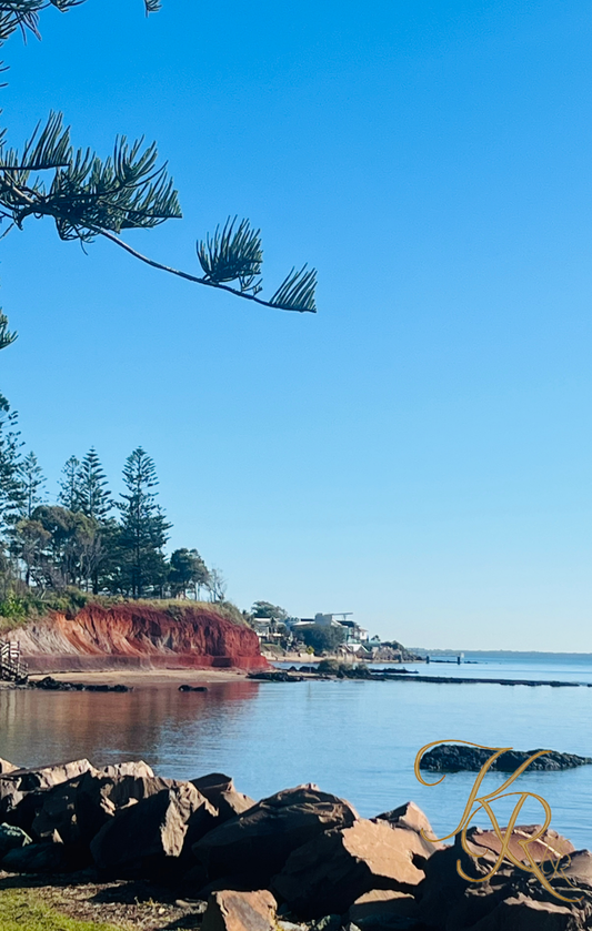 Shoreline Stillness — Digital Art Edition