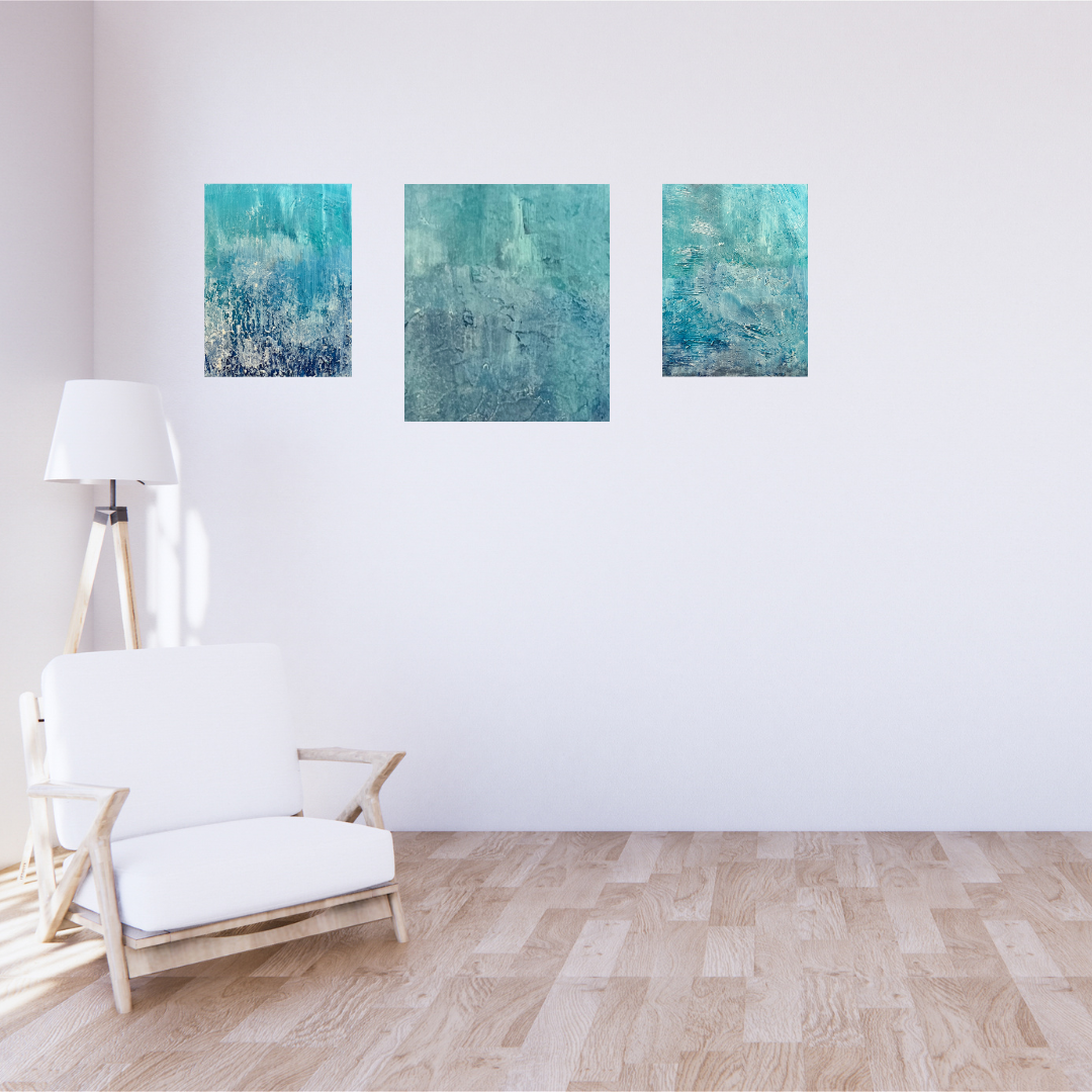 Tides of Reverence – Original Triptych