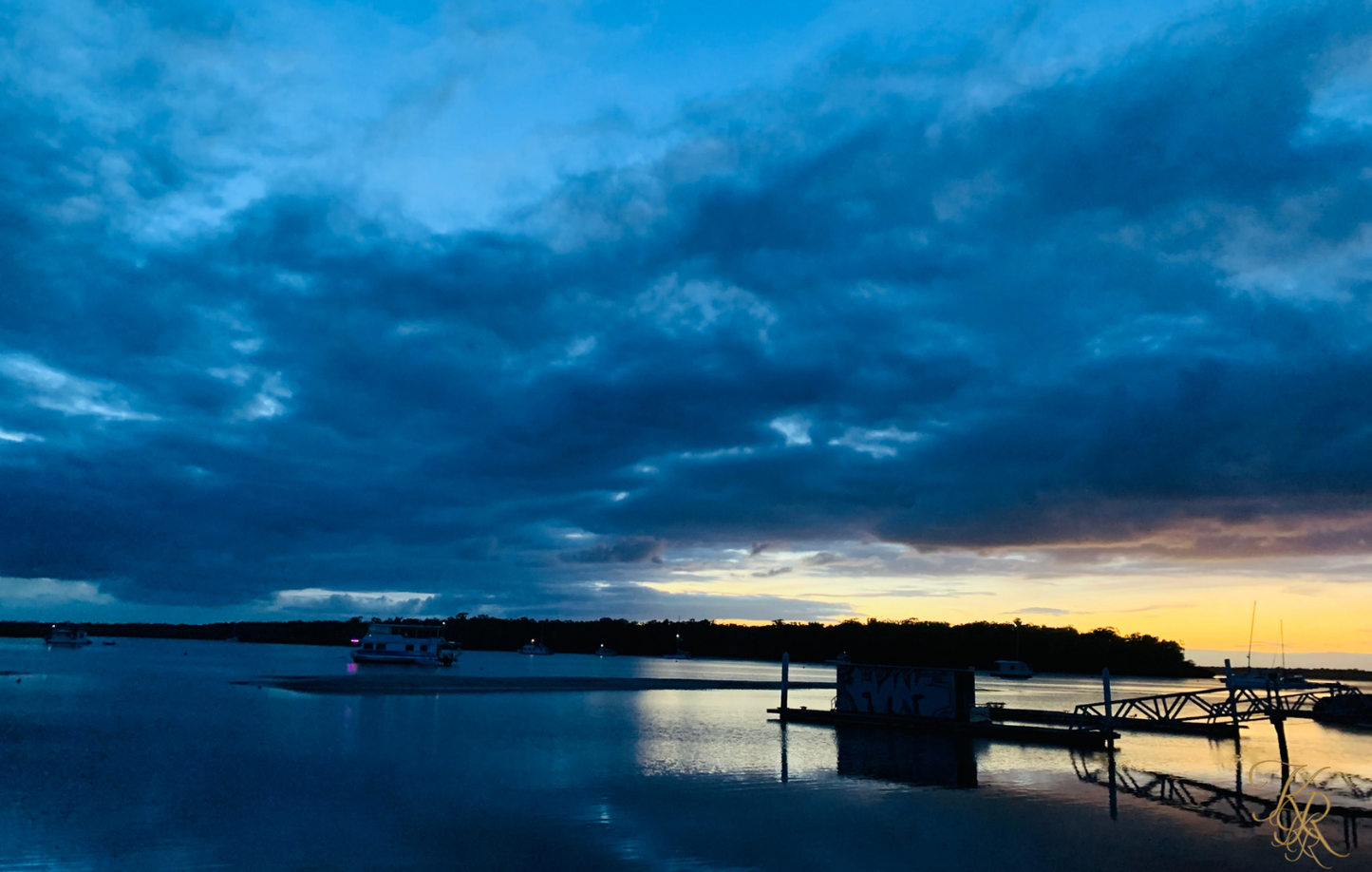 Velvet Dusk — Digital Art Edition