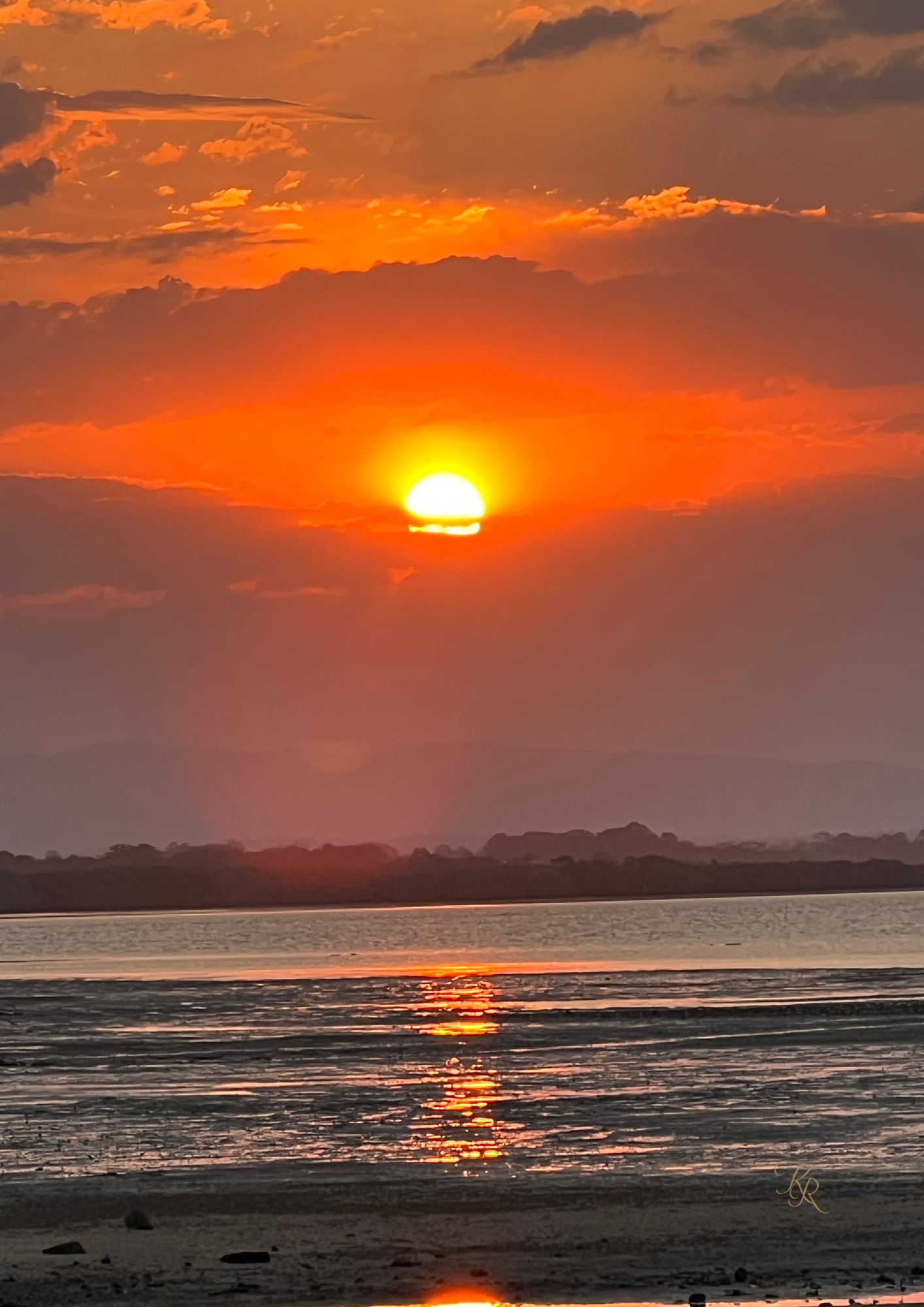 Where the Fire meets Stillness — Digital Art Edition